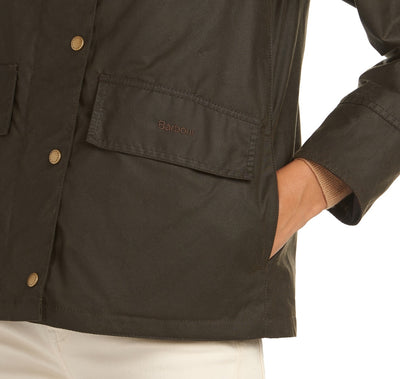 Barbour Giubbino Donna Lwx1081 Verde oliva