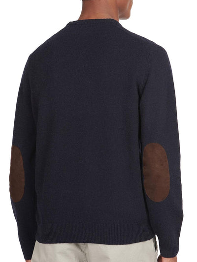 Barbour Pullover Uomo Mkn0584 Blu