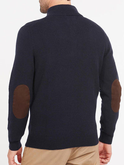 Barbour Pullover Uomo Mkn0585 Blu