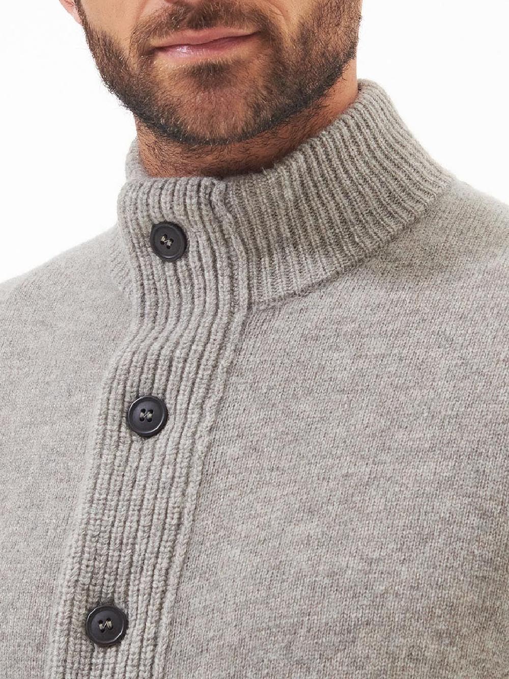 Barbour Pullover Uomo Mkn0731 Tortora