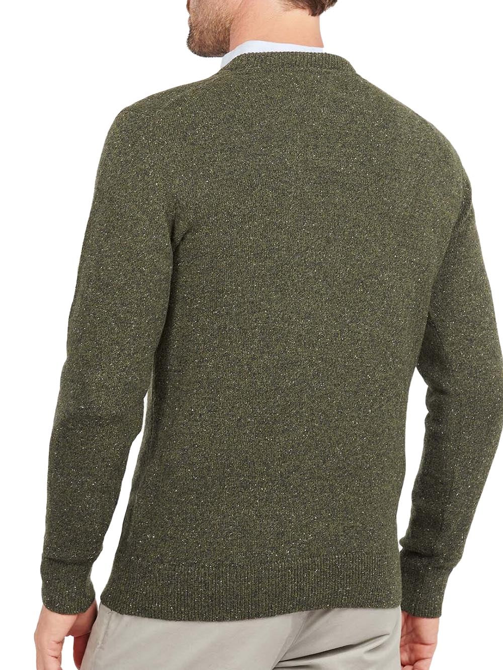 Barbour Pullover Uomo Mkn0844 Verde