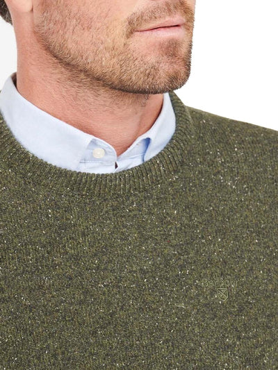 Barbour Pullover Uomo Mkn0844 Verde
