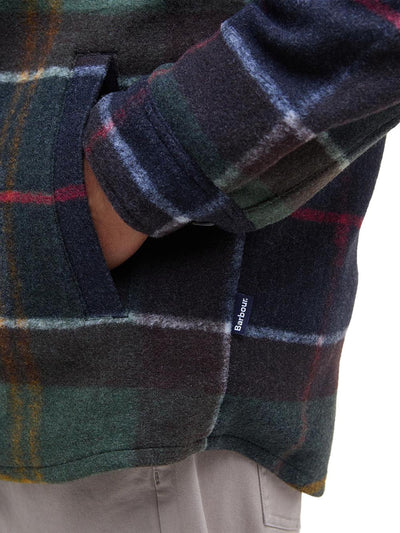Barbour Camicia Uomo Mos0400 Verde/blu