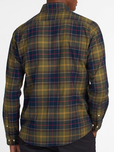 Barbour Camicia Uomo Msh4991 Verde/blu