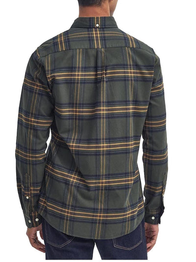 Barbour Camicia Uomo Msh5035 Verde oliva