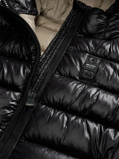 Blauer Giubbino Donna 25wbldc02072 006648 Nero/beige