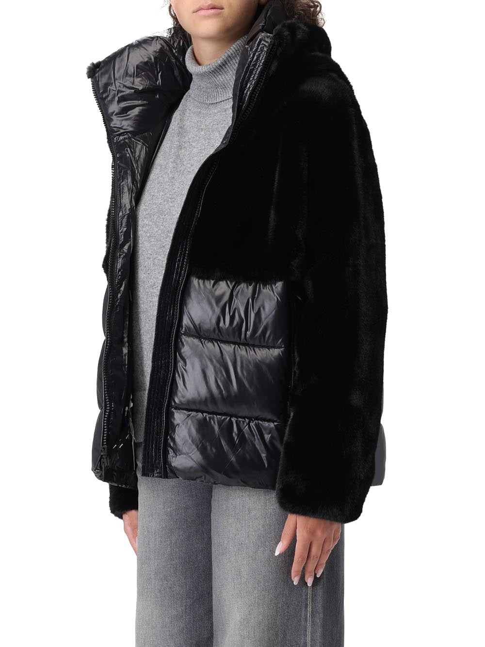Blauer Giubbino Donna 25wbldc02178 006646 Nero