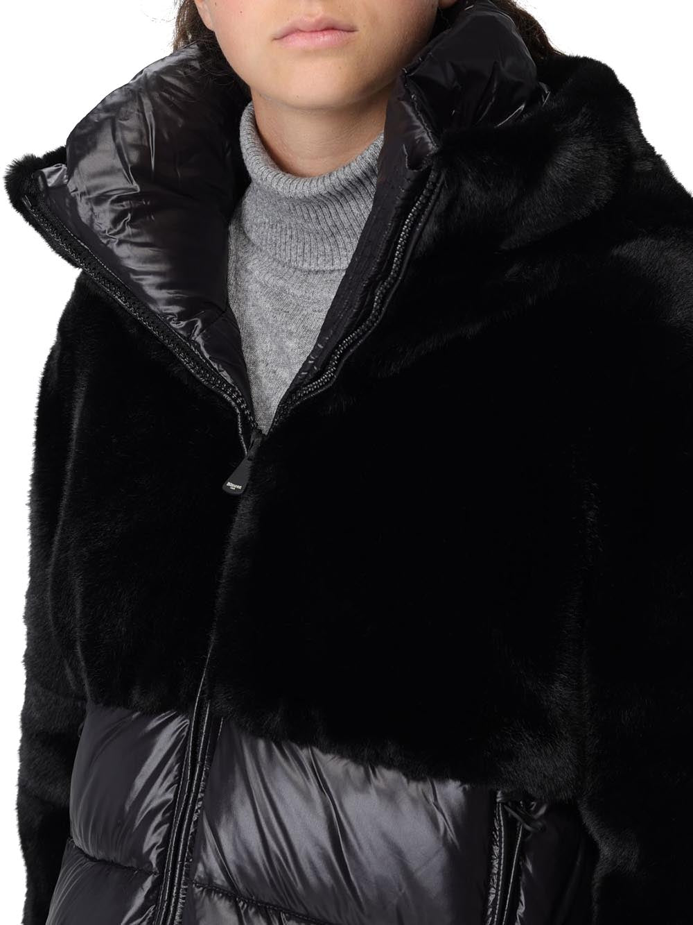 Blauer Giubbino Donna 25wbldc02178 006646 Nero