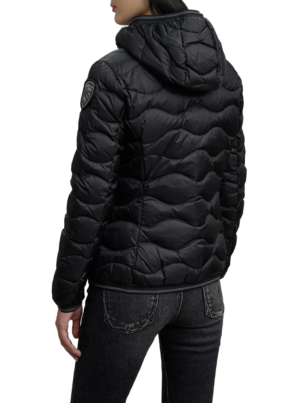 Blauer Giubbino Donna 25wbldc03095 006047 Nero/beige