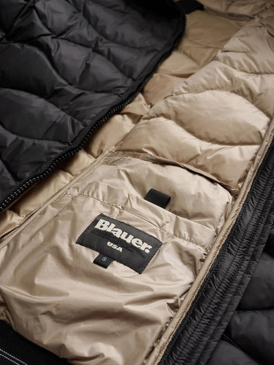 Blauer Giubbino Donna 25wbldc03096 006047 Nero/beige
