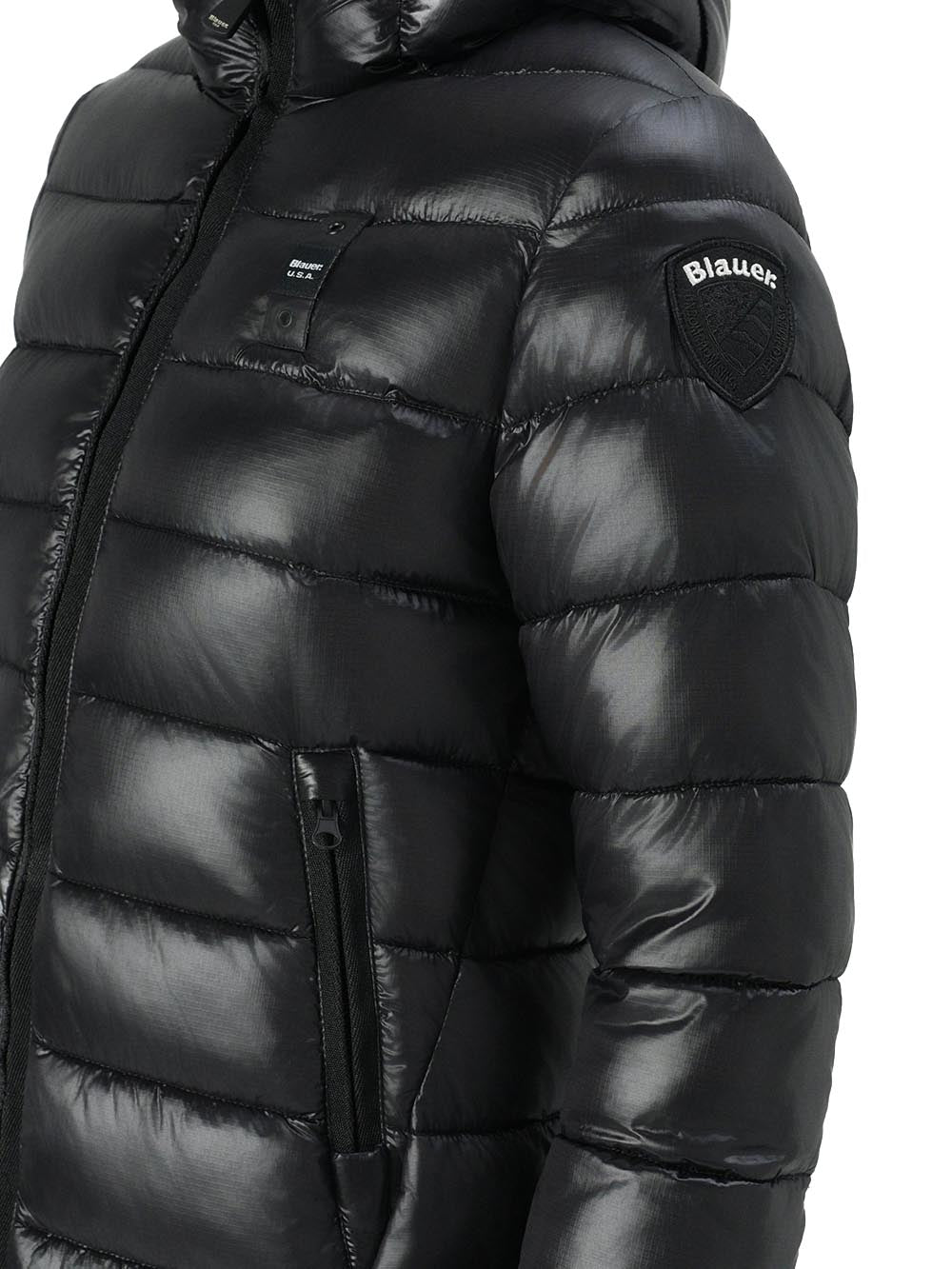 Blauer Giubbino Donna 25wbldk02069 006648 Nero/beige