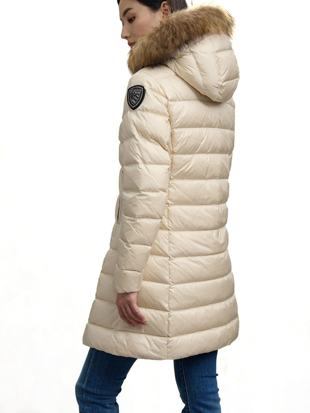 Blauer Giubbino Donna 25wbldk03103 006047 Panna