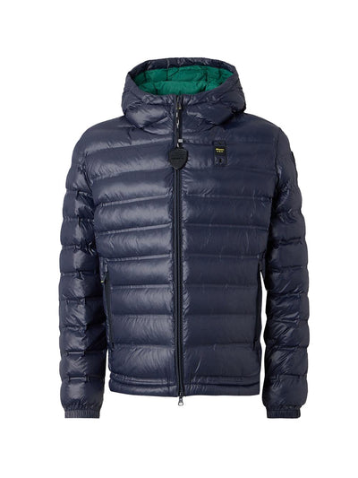 Blauer Giubbino Uomo 25wbluc02132 007284 Blu/verde