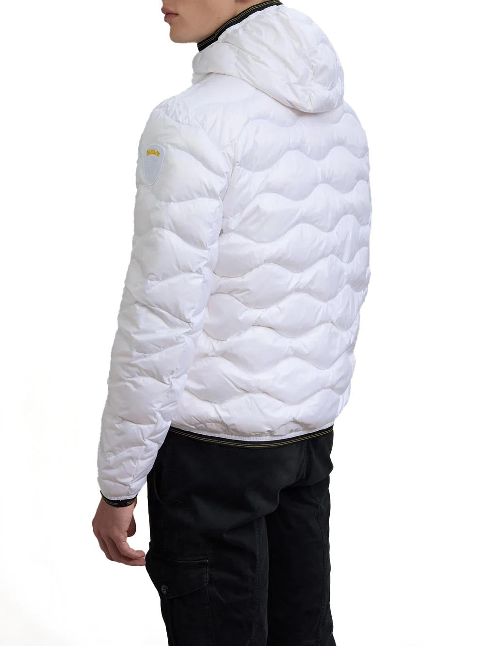 Blauer Giubbino Uomo 25wbluc03074 006355 Bianco