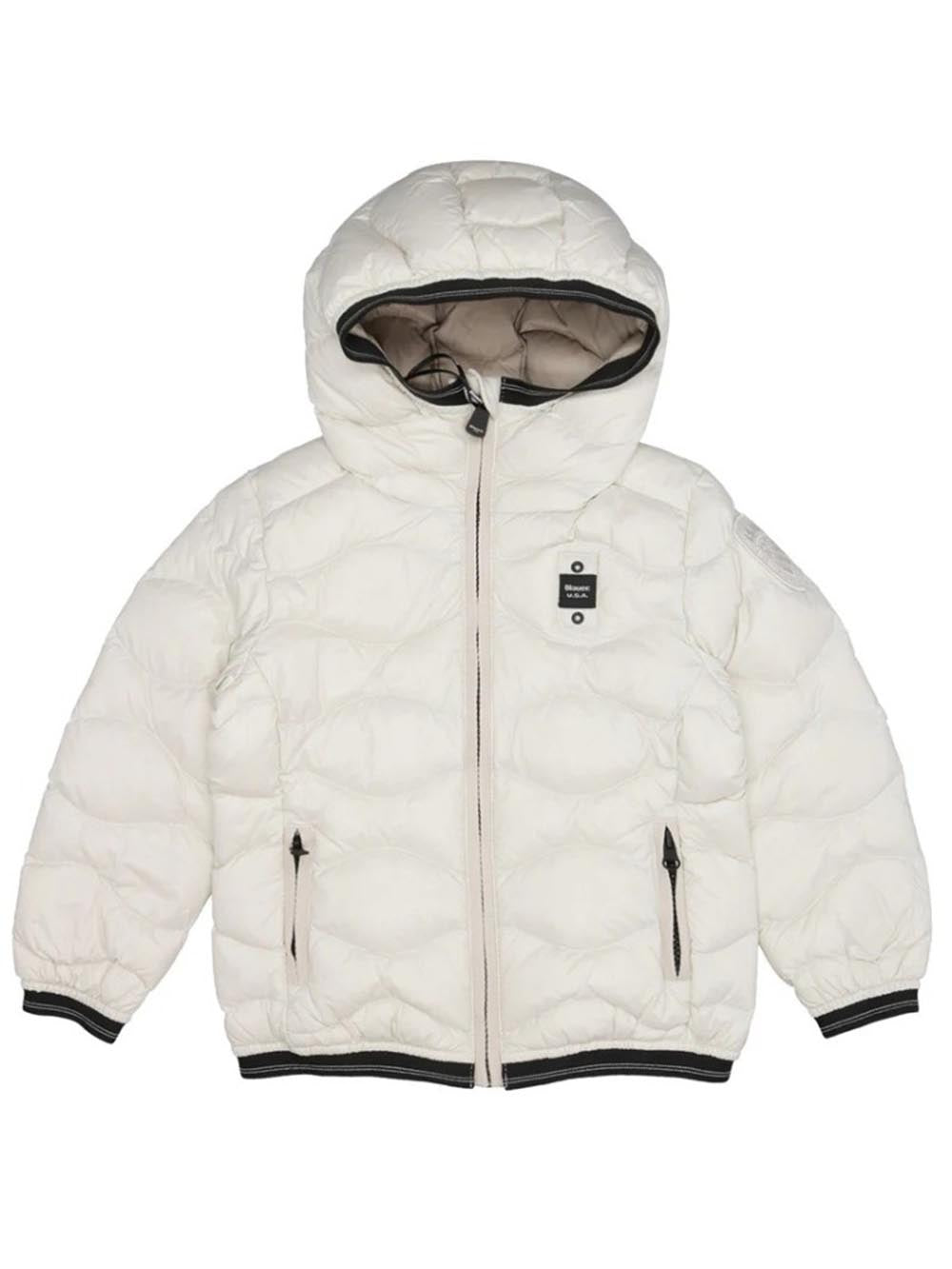 BLAUER KIDS Giubbino Bambina 25wblgc03385 007285 Bianco