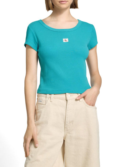 Calvin Klein T-shirt Donna Lv047c200g Verde