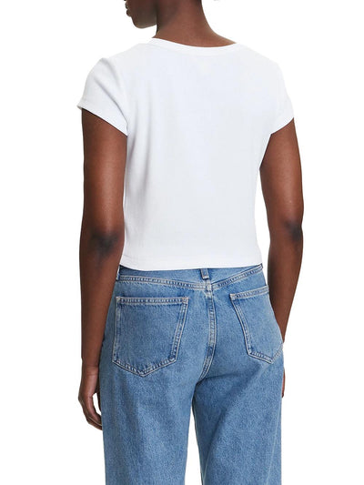 Calvin Klein T-shirt Donna Lv047c200g Bianco