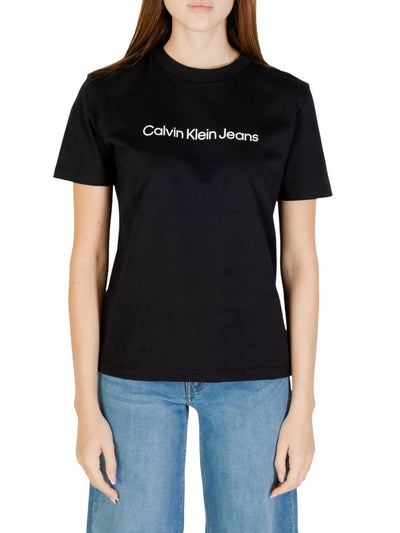 Calvin Klein T-shirt Donna Lv047c912g Nero