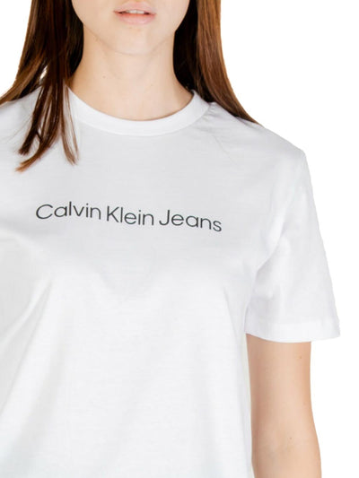 Calvin Klein T-shirt Donna Lv047c912g Bianco