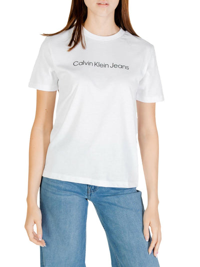 Calvin Klein T-shirt Donna Lv047c912g Bianco
