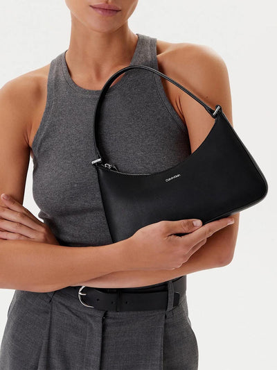 Calvin Klein Borsa a Spalla Donna Lv04f3096g Nero