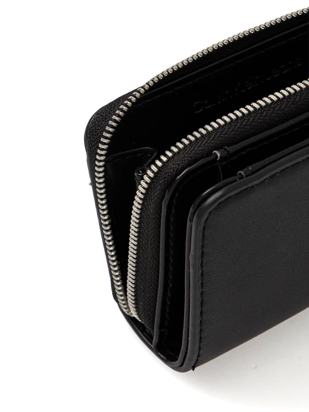 Calvin Klein Portafoglio Donna Lv04k1004g Nero