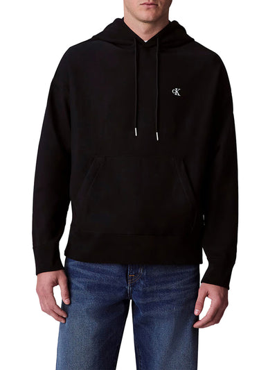 Calvin Klein Felpa Uomo Lv04rc278g Nero