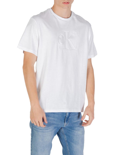 Calvin Klein T-shirt Uomo Lv04rc824g Bianco