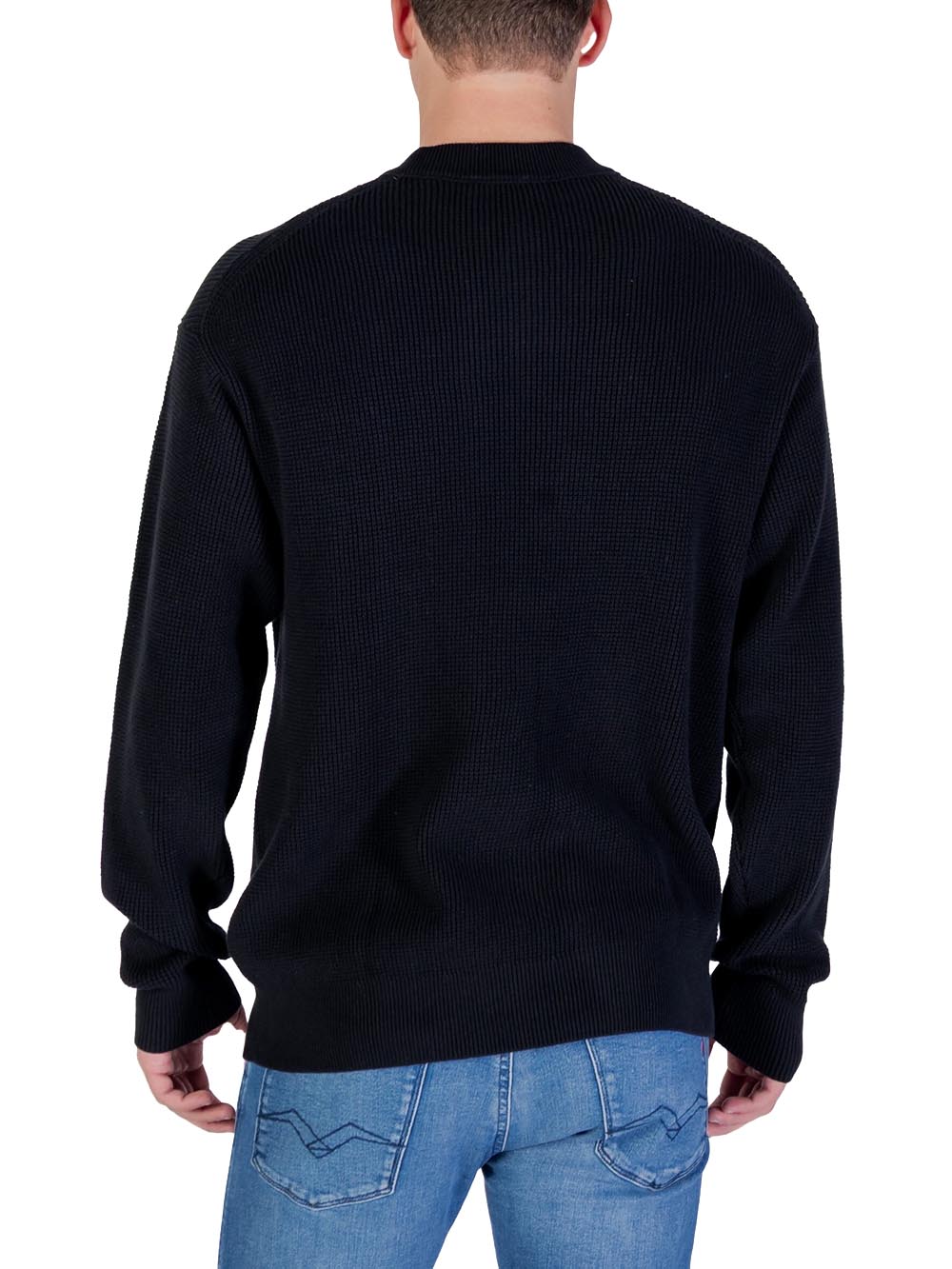 Calvin Klein Maglia Uomo Lv04rd313g Nero