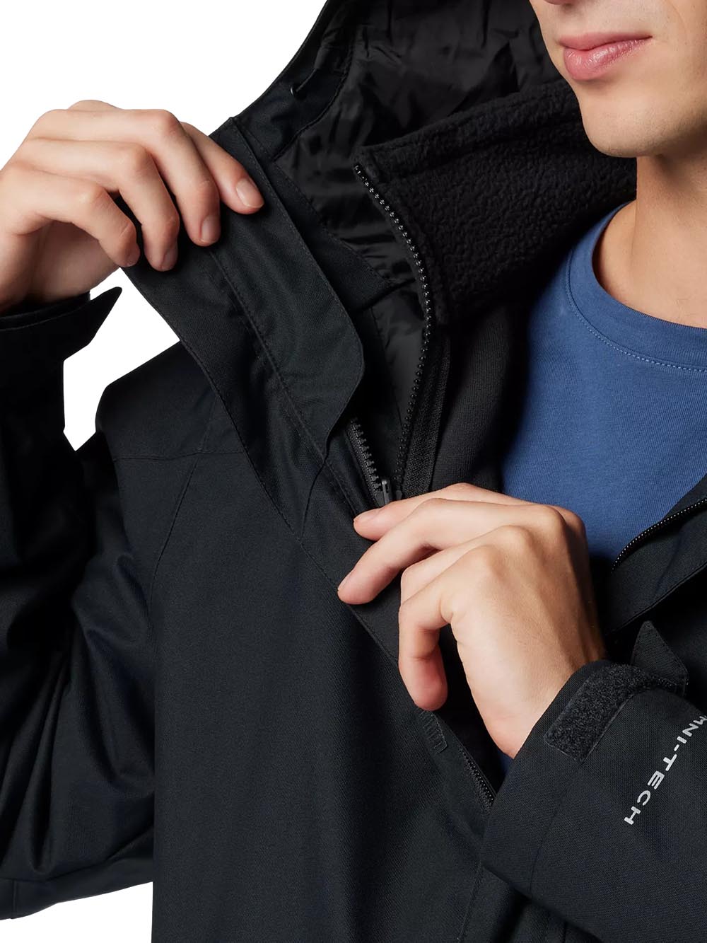 COLUMBIA Giubbino Uomo 2096914010 Wx4714 Nero