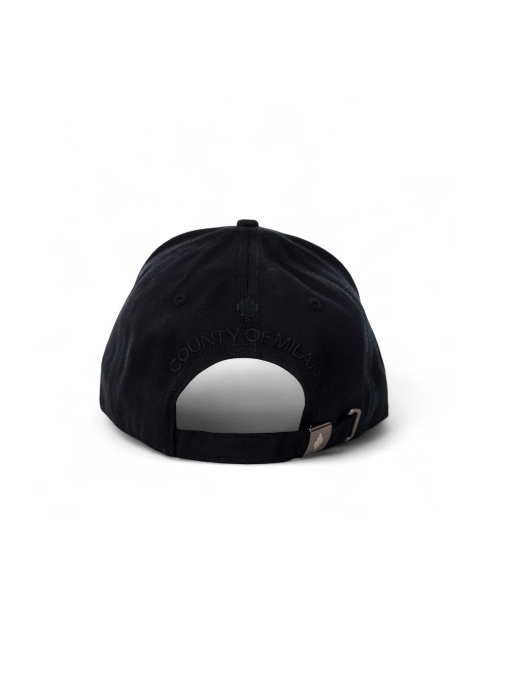 COUNTY OF MILAN Cappello Uomo Comaf250182 Nero bianco