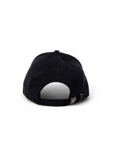 COUNTY OF MILAN Cappello Uomo Comaf250182 Nero bianco