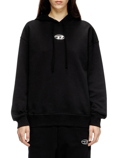 Diesel Felpa Uomo A09856 0bmbj Nero