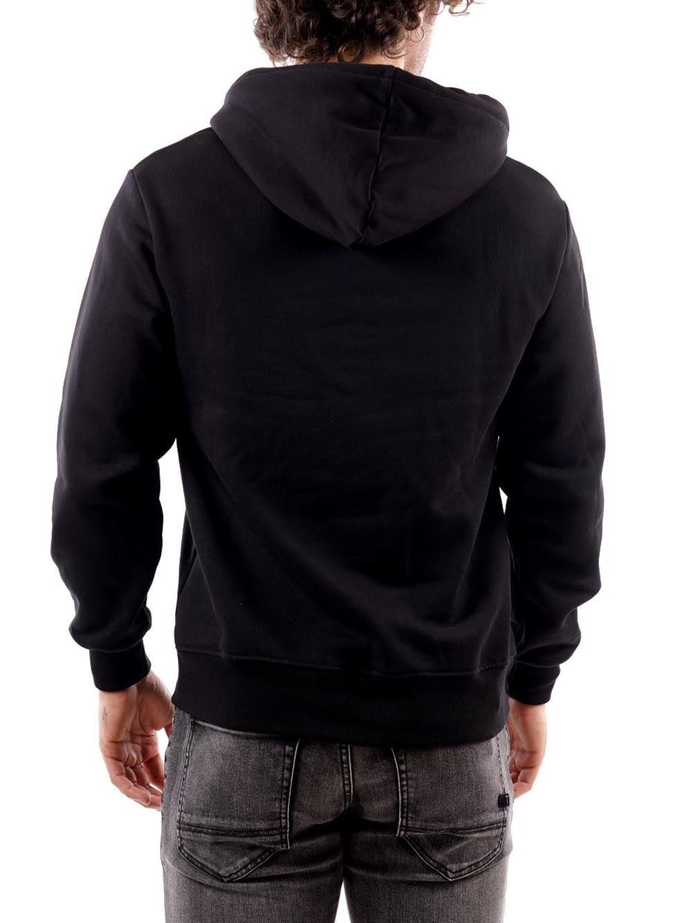 Ds2 Felpa Uomo Fw25205 Nero