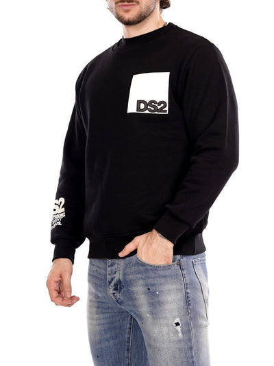 Ds2 Felpa Uomo Fw25209 Nero