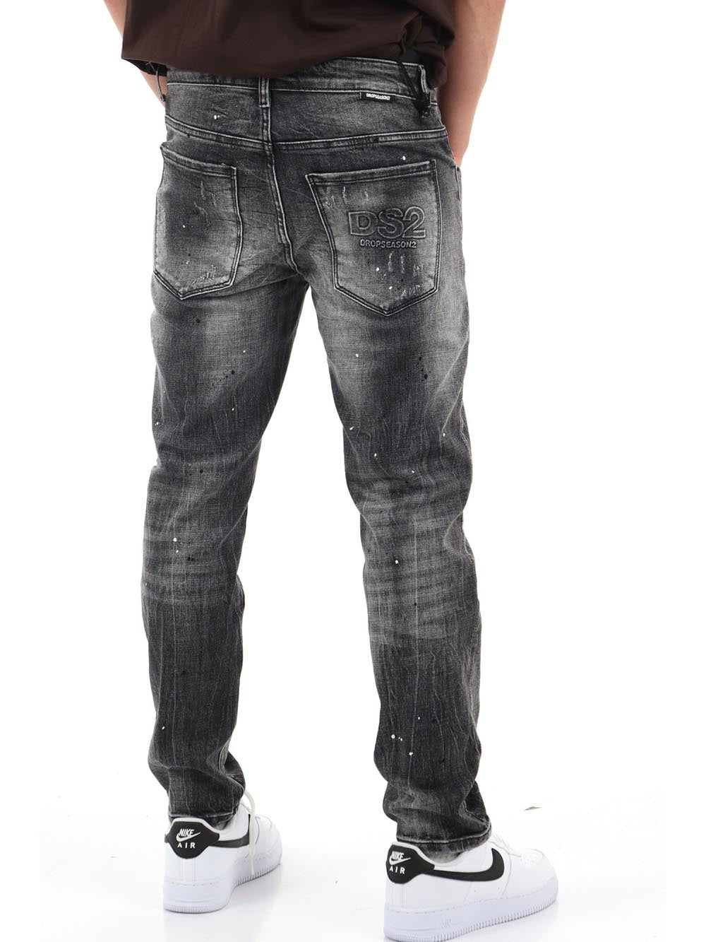 Ds2 Jeans Uomo Fw252118 Nero