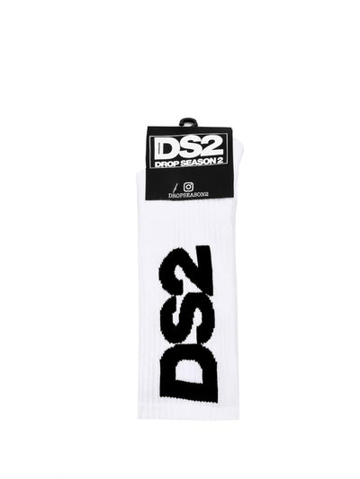 Ds2 Calzini Uomo Fw25c01 Bianco