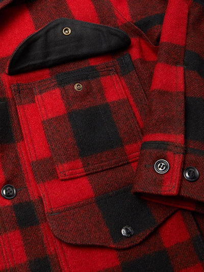 FILSON Camicia Uomo Fmcps0015 W0253 Rosso nero