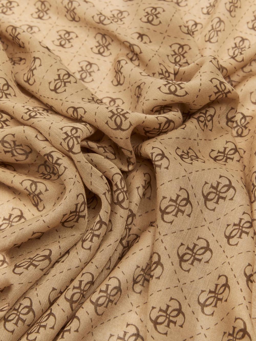 Guess Sciarpa Donna Aw5341 Pol03 Latte