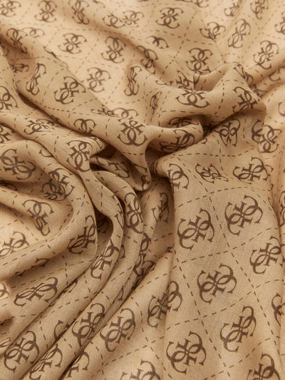 Guess Sciarpa Donna Aw5341 Pol03 Latte