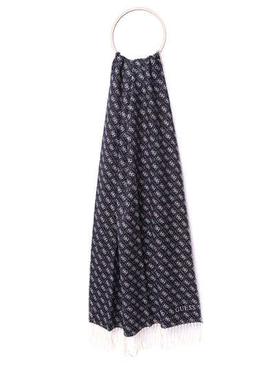 Guess Sciarpa Donna Aw5423 Pol03 Nero