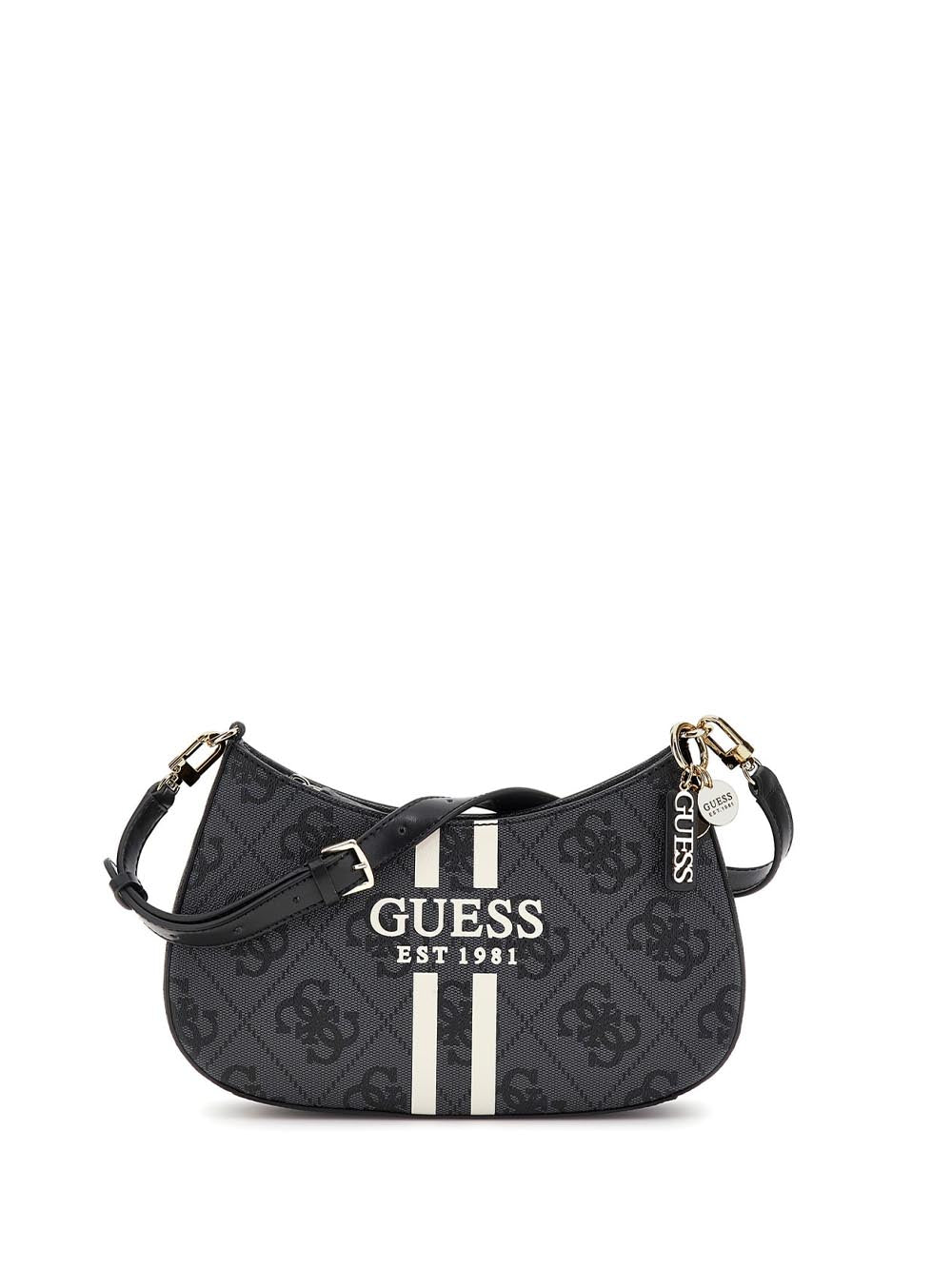 Guess Borsa a Spalla Donna Hwos96 72180 Grigio