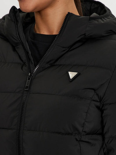 Guess Giubbino Donna V4yl05 Wf3x0 Nero