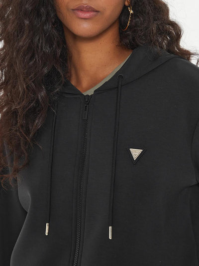 Guess Felpa Donna V4yq06 Kcay2 Nero