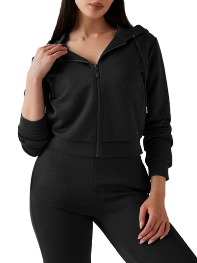 Guess Felpa Donna V5yq06 Kbsl2 Nero