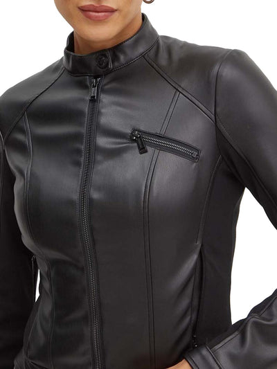 Guess Giubbino Donna W4yl04 We480 Nero