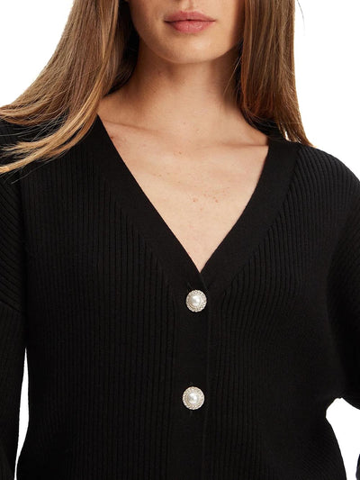 Guess Cardigan Donna W5yr07 Z2zk2 Nero