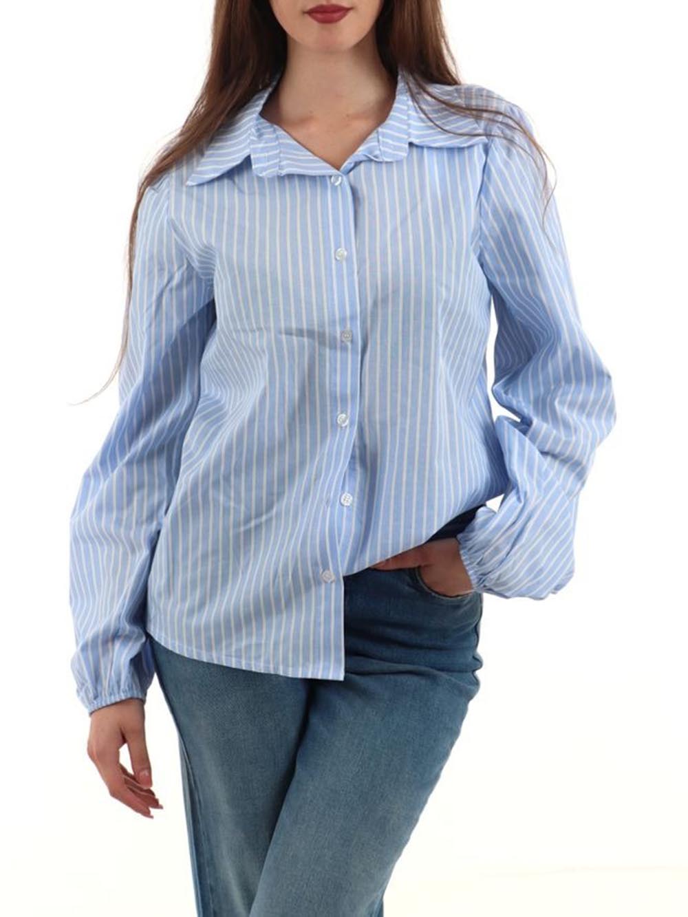 I AM Camicia Donna 24416 Celeste