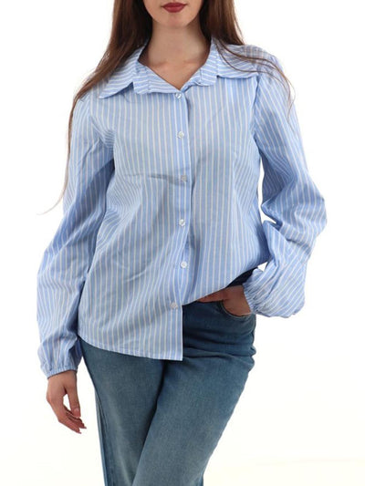 I AM Camicia Donna 24416 Celeste