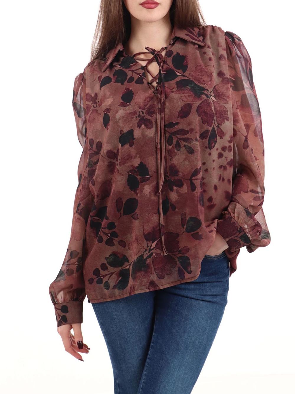 I AM Blusa Donna 24976 Rosa cipria